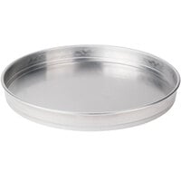 American Metalcraft HA5018 18" x 2" Heavy Weight Aluminum Straight Sided Stackable Cake / Deep Dish Pizza Pan