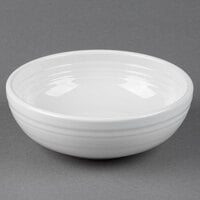 Fiesta® Dinnerware from Steelite International HL1458100 White 38 oz. Medium China Bistro Bowl - 6/Case