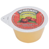Musselman's Unsweetened Applesauce 4 oz. Cups - 72/Case