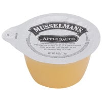 Musselman's Sweetened Applesauce 4 oz. Cups - 72/Case