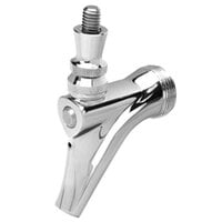 Micro Matic 304 Standard Type 304 Stainless Steel Wine Faucet with Stainless Steel Lever - Polished Stainless Steel Finish
