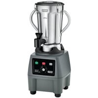 Waring CB15VSF 1 Gallon Variable Speed Food Blender with Stainless Steel Container and Spigot - 120V