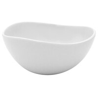 Elite Global Solutions D50OV Organic Bowls Irregular Edge White 12 oz. Bowl - 6/Case