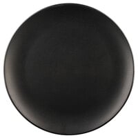Elite Global Solutions ECO99R Greenovations 9" Black Round Plate - 6/Case