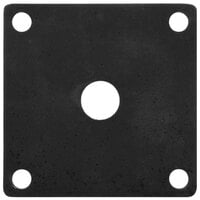 GET ML-224-BK Black Melamine False Bottom for ML-150 Square Crocks - 12/Case