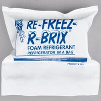 Polar Tech 7.5 oz. Re-Freez-R-Brix Foam Freeze Pack - 48/Case
