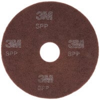 3M SPP16 Scotch-Brite™ 16" Surface Preparation Floor Pad - 10/Case