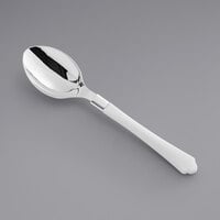 Visions 6 1/2" Heavy Weight Plastic Spoon with White Handle - 480/Case
