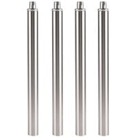 Regency 20 1/2" Stainless Steel Legs - 4/Set