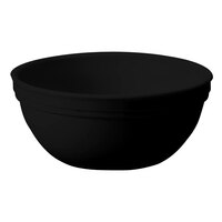 Cambro 50CW110 Camwear 15.3 oz. Black Polycarbonate Nappie Bowl - 48/Case