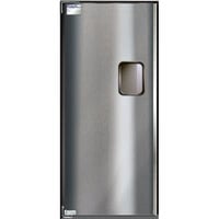 Curtron Service-Pro Series 30 Single Swinging Traffic Door with Laminate Finish - 39" x 96" Door Opening
