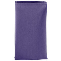 Intedge Purple 100% Polyester Cloth Napkins, 22" x 22" - 12/Pack