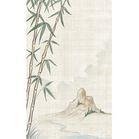 Choice 8 1/2" x 14" Menu Paper Asian Themed Bamboo Design Cover - 100/Pack