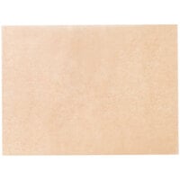 Baker's Mark 12" x 16" Half Size Unbleached Quilon® Coated Parchment Paper Bun / Sheet Pan Liner Sheet - 100/Pack