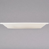 Tuxton TNR-008 Nevada 9 inch Eggshell Narrow Rim China Plate - 24/Case