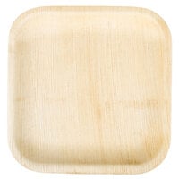 EcoChoice 8" Square Palm Leaf Plate - 25/Pack