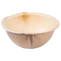 TreeVive by EcoChoice 16 oz. 6" Round Palm Leaf Bowl - 25/Pack