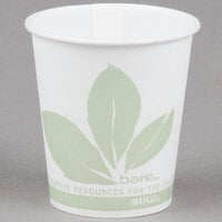 Bare by Solo 44BB-JD110 Eco-Forward 3 oz. Wax Treated Printed Paper Cold Cup - 5000/Case