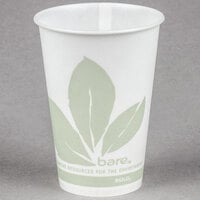 Bare by Solo R7BB-JD110 Eco-Forward 7 oz. Wax Treated Printed Paper Cold Cup - 2000/Case