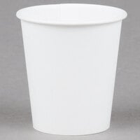 Bare by Solo 44-2050 Eco-Forward 3 oz. Wax Treated White Paper Cold Cup - 5000/Case