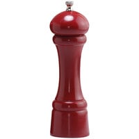 Chef Specialties 08652 Professional Series 8" Customizable Autumn Hues Candy Apple Red Salt Mill
