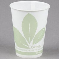 Bare by Solo R9BB-JD110 Eco-Forward 9 oz. Wax Treated Printed Paper Cold Cup - 100/Pack
