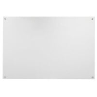 Aarco White Pure Glass Markerboard