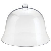 Cal-Mil 3488 12" Clear Bell Plastic Cake Cover