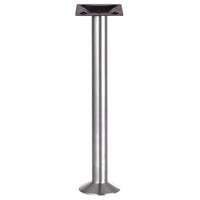 BFM Seating Alpha Bolt-Down Bar Height Outdoor / Indoor Stainless Steel Table Base