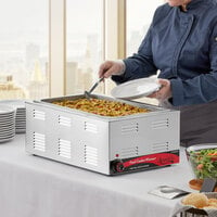Avantco W50CKR 12 inch x 20 inch Full Size Electric Countertop Food Warmer - 120V, 1500W