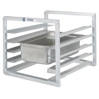 Channel RIUTR-4 4 Pan End Load 20 1/2" x 23" x 23" Pan Rack for Reach-Ins - Assembled