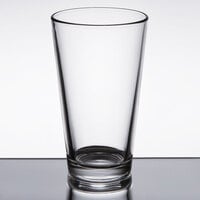 Libbey Restaurant Basics 16 oz. Customizable Rim Tempered Mixing Glass / Pint Glass - 24/Case