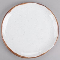 GET CS-9-RM Rustic Mill 9" Irregular Round Coupe Plate - 12/Case