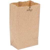 Duro 3 lb. Brown Paper Bag - 500/Bundle
