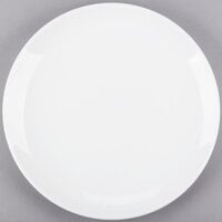 Libbey 840-440C Porcelana Coupe Plate 11 1/4" Bright White Round Porcelain - 12/Case