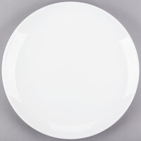 Libbey 840-445C Porcelana Coupe Plate 12 1/4" Bright White Round Porcelain - 12/Case