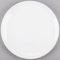 Libbey 840-438C Porcelana Coupe Plate 10 1/2" Bright White Round Porcelain - 12/Case