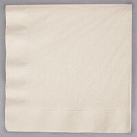 Creative Converting 59161B Ivory 3-Ply Paper Dinner Napkin - 25/Pack