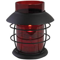 Sterno 80398 Hyannis 5 1/2" Red Lamp