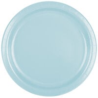 Creative Converting 47157B 9" Pastel Blue Paper Plate - 24/Pack
