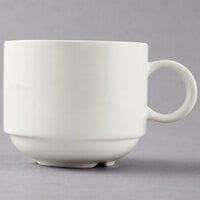 Arcoroc G3745 Daring Porcelain 7 1/4 oz. Stack Cup by Arc Cardinal - 24/Case