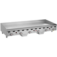 Vulcan 972RX-24 Liquid Propane 72" Griddle with Snap-Action Thermostatic Controls - 162,000 BTU