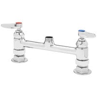 T&S B-0220-LN Deck Mounted Base for Swivel Faucet with 8" Centers