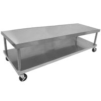 Vulcan STAND/C-72 30" x 73" Stainless Steel Mobile Equipment Stand