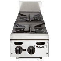 Vulcan VHP212 Liquid Propane 12" 2 Burner Countertop Range - 55,000 BTU