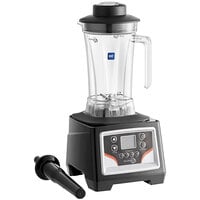 AvaMix BX2100E 3 1/2 hp Commercial Blender with Touchpad Control, Timer, Adjustable Speed, and 64 oz. Tritan™ Container - 120V