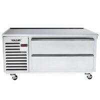 Vulcan VR60 60" 2 Drawer Remote Cooled Refrigerated Chef Base