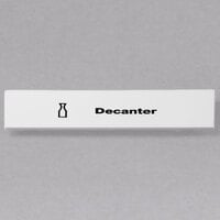 Cambro CECDC6000 Camrack Decanter Extender ID Clip - 6/Pack