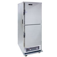 Cres Cor H-135-SUA-11 Insulated Stainless Steel Hot Holding Cabinet with Solid Dutch Doors - 120V, 1500W