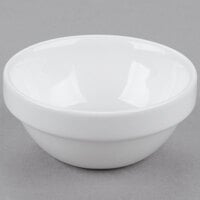 Arcoroc L3208 Appetizer 1 oz. Porcelain Stackable Bowl by Arc Cardinal - 24/Case